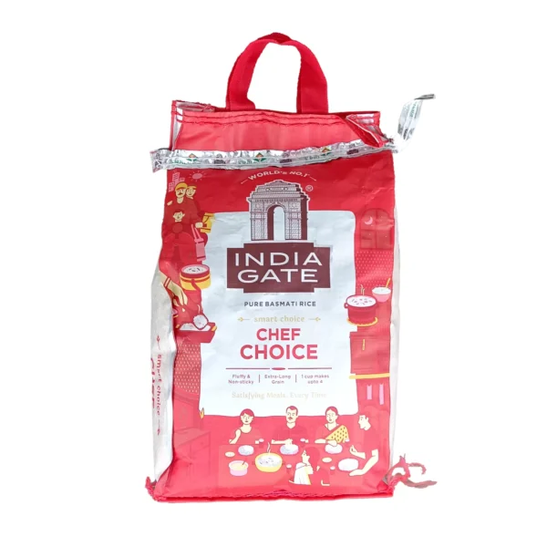Basmati Rice Pure Chef Choice India Gate 5kg