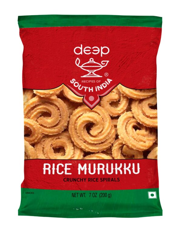 Deep Rice Murukku – Traditional South Indian Snack (200 g)