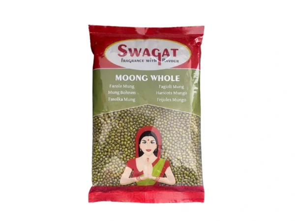 Swagat Green Mung Whole – 500g