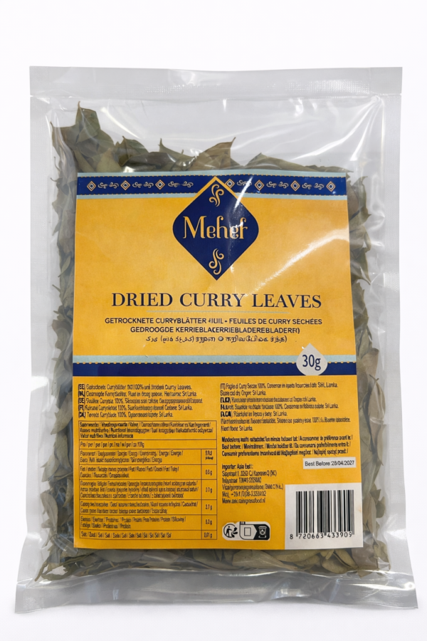 Mehek dried curry leaves 30g