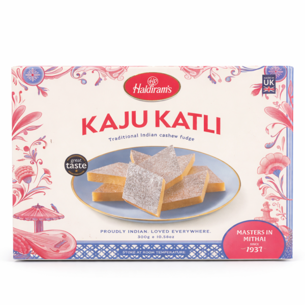 Haldiram's Kaju katli (Cashew nuts sweets) 300g